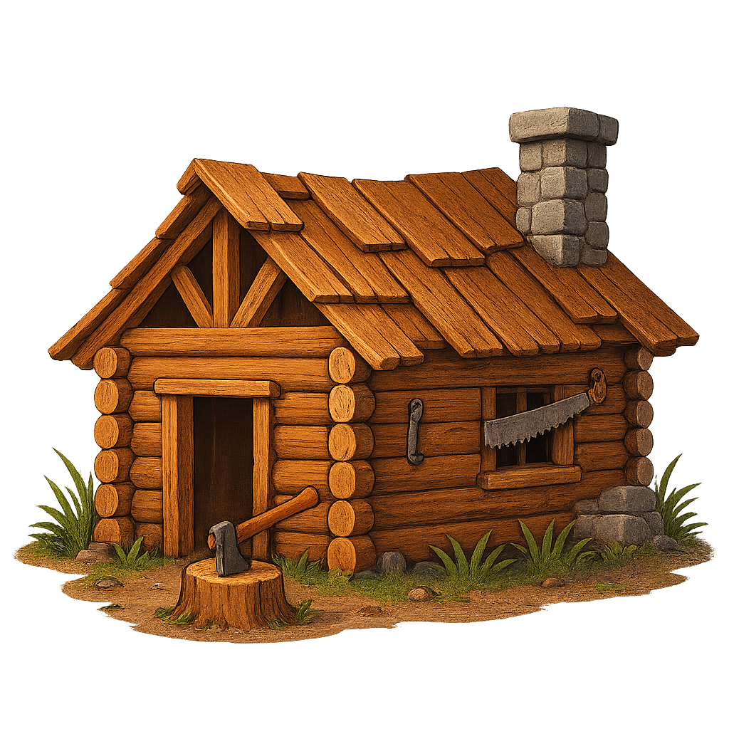 Holzfäller_Hütte Stufe 0